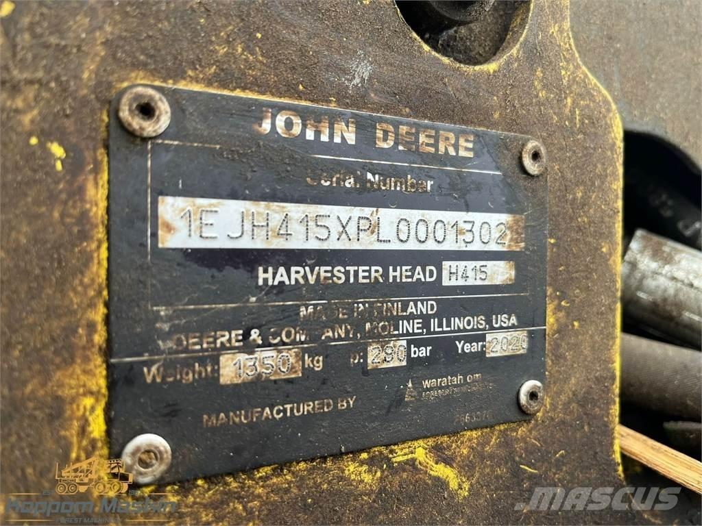 John Deere H415 Agaç kesme robotlari