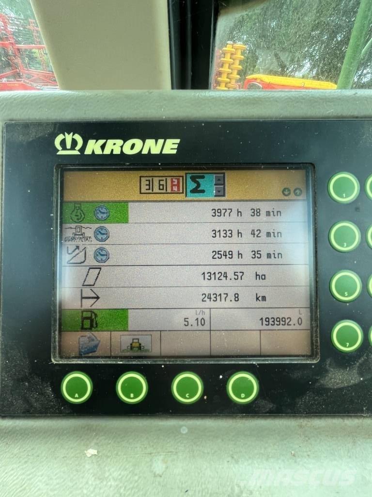 Krone Big X 500 Kendi yürür silaj makinalari