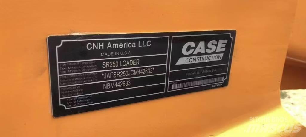 CASE SR 250 Skid steer loderler