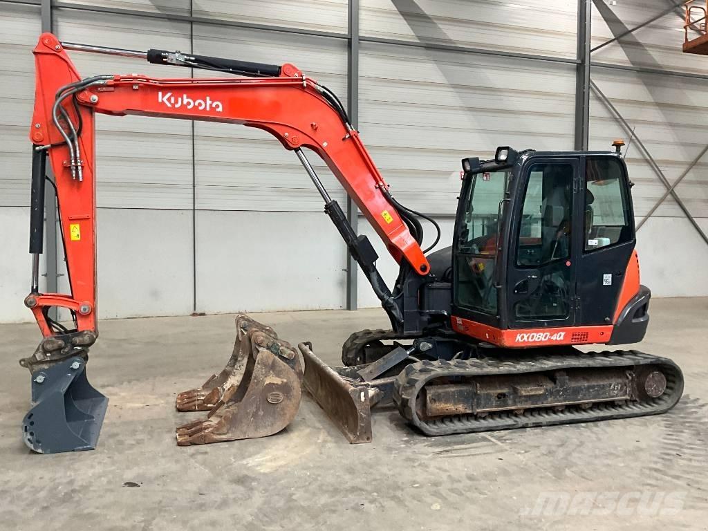 Kubota KX 080-4 A Midi ekskavatörler 7 - 12 t