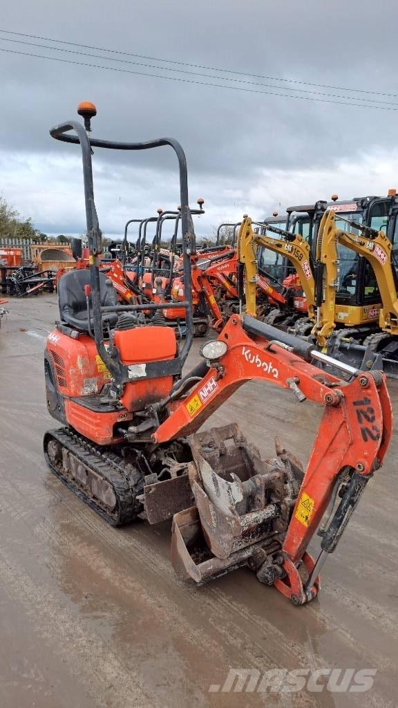 Kubota K 008-3 Mini ekskavatörler, 7 tona dek