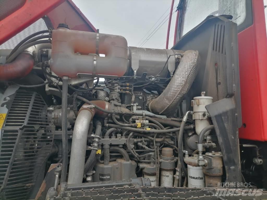 Komatsu 875 Tomruk yükleyici traktörler