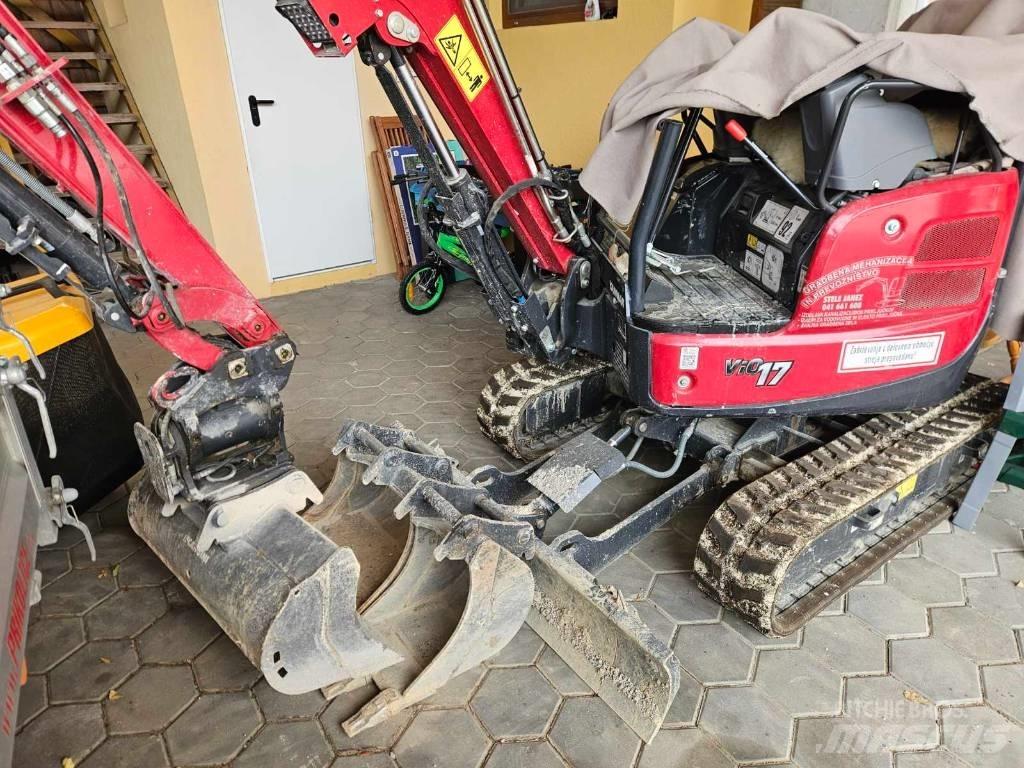 Yanmar Vio 17 Mini ekskavatörler, 7 tona dek