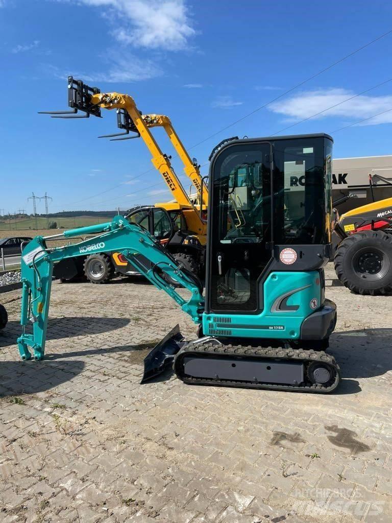 Kobelco SK17SR-3E Mini ekskavatörler, 7 tona dek