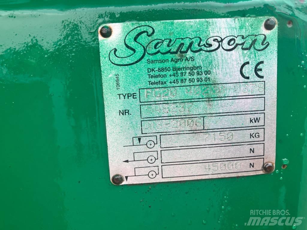 Samson PG 20 Sivi gübre ve ilaç tankerleri