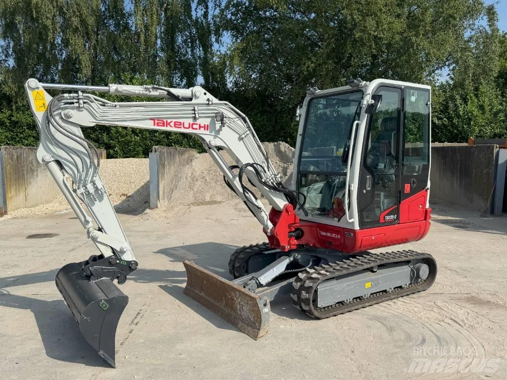 Takeuchi TB 235-2 Mini ekskavatörler, 7 tona dek