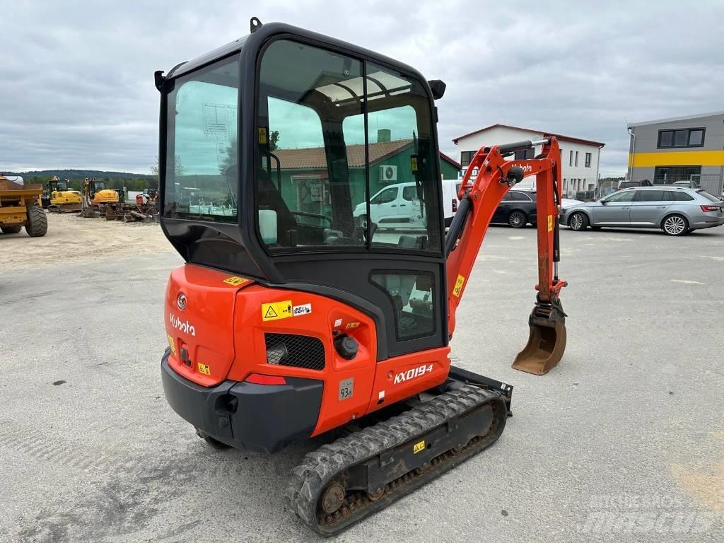 Kubota KX 019-4 Mini ekskavatörler, 7 tona dek