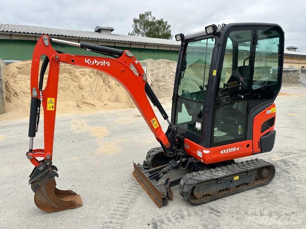 Kubota KX 019-4 Mini ekskavatörler, 7 tona dek
