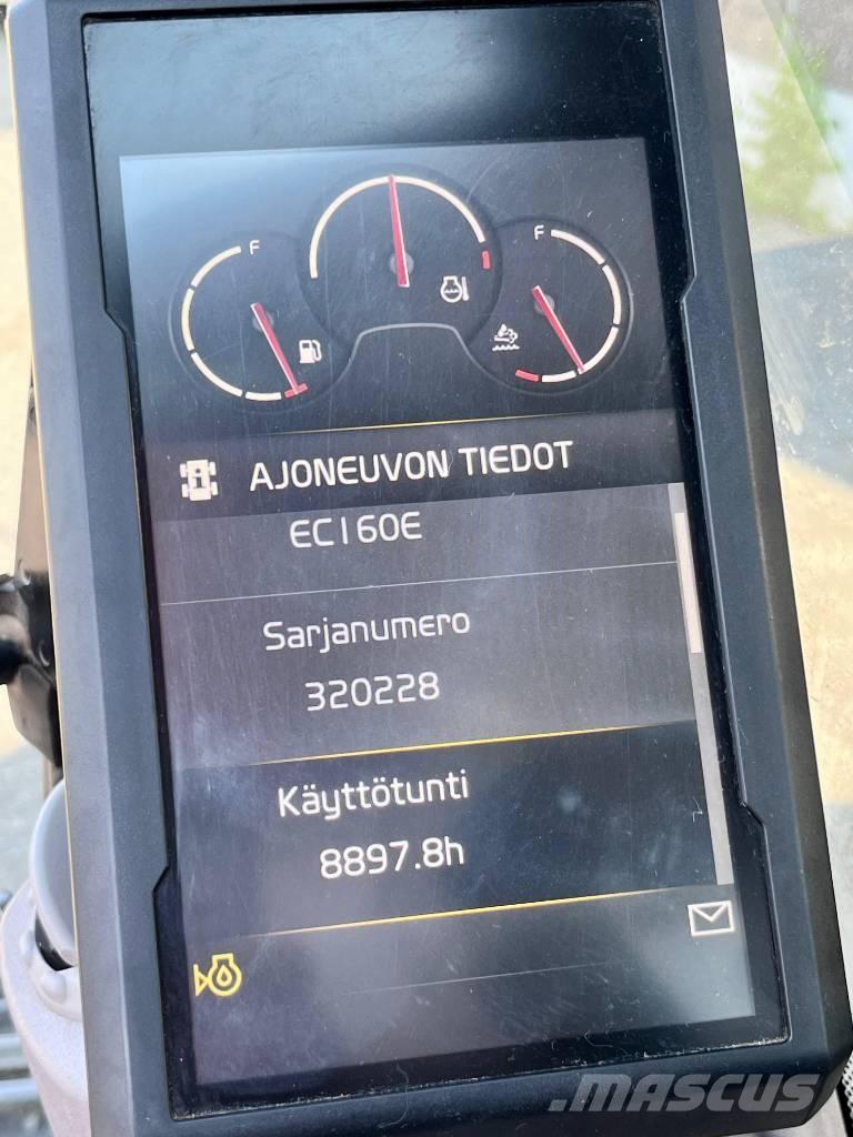 Volvo EC 160 EL Paletli ekskavatörler
