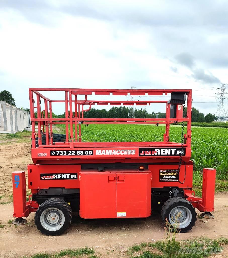 Manitou 120SC-2 Makasli platformlar