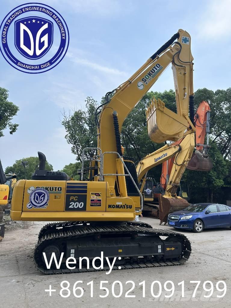Komatsu PC 200-8 Paletli ekskavatörler