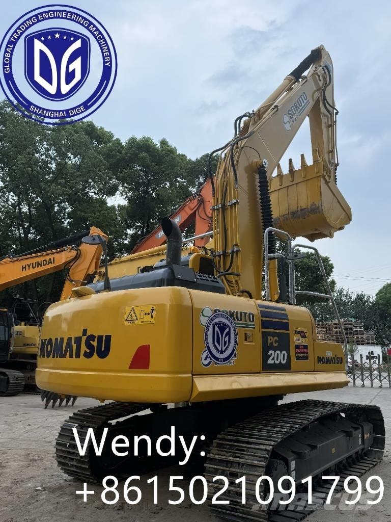 Komatsu PC 200-8 Paletli ekskavatörler