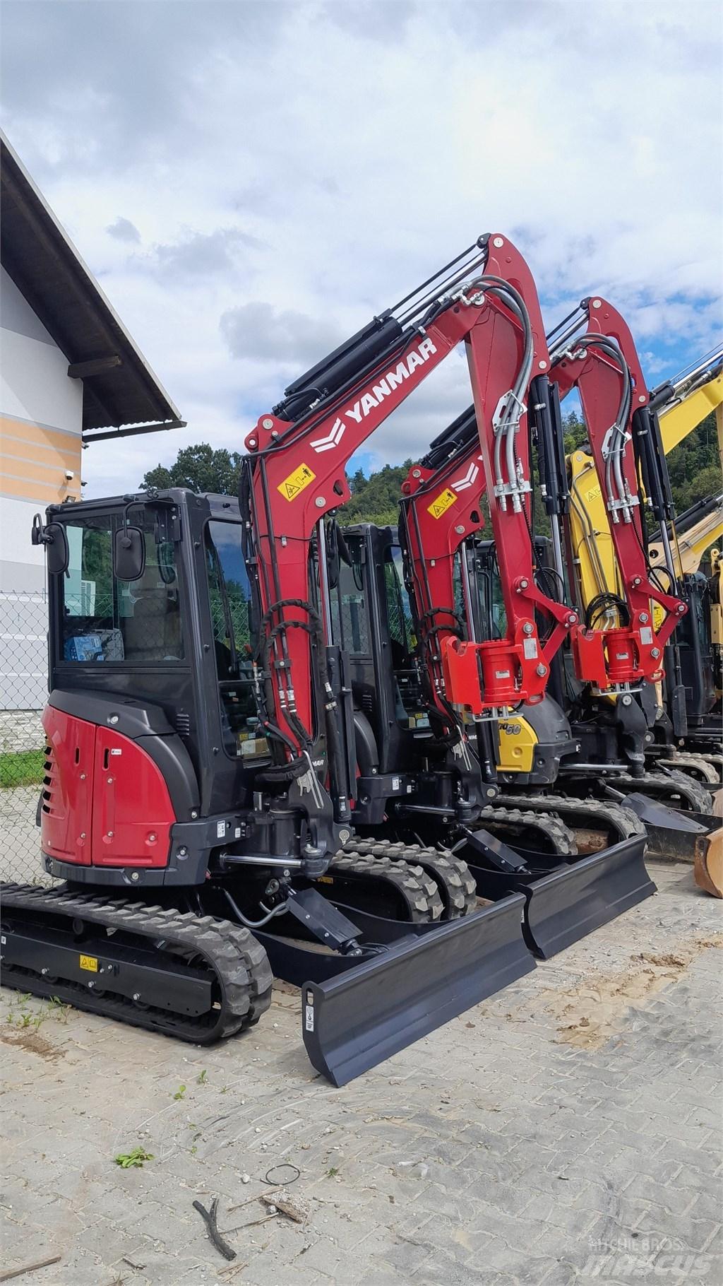 Yanmar Vio 38 Mini ekskavatörler, 7 tona dek