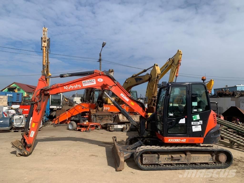 Kubota KX 080-4A Midi ekskavatörler 7 - 12 t