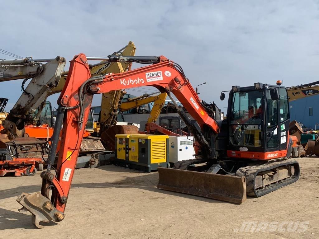 Kubota KX 080-4A Midi ekskavatörler 7 - 12 t