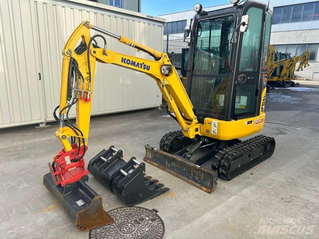 Komatsu PC 16 R-3HS Mini ekskavatörler, 7 tona dek