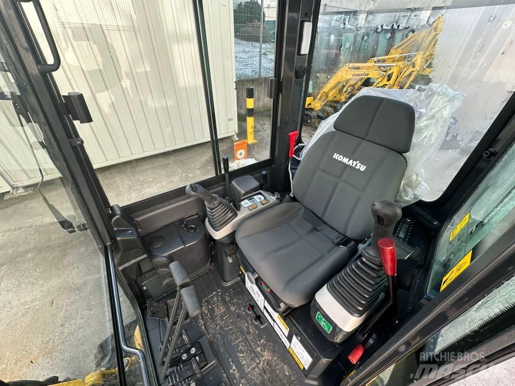 Komatsu PC 16 R-3HS Mini ekskavatörler, 7 tona dek