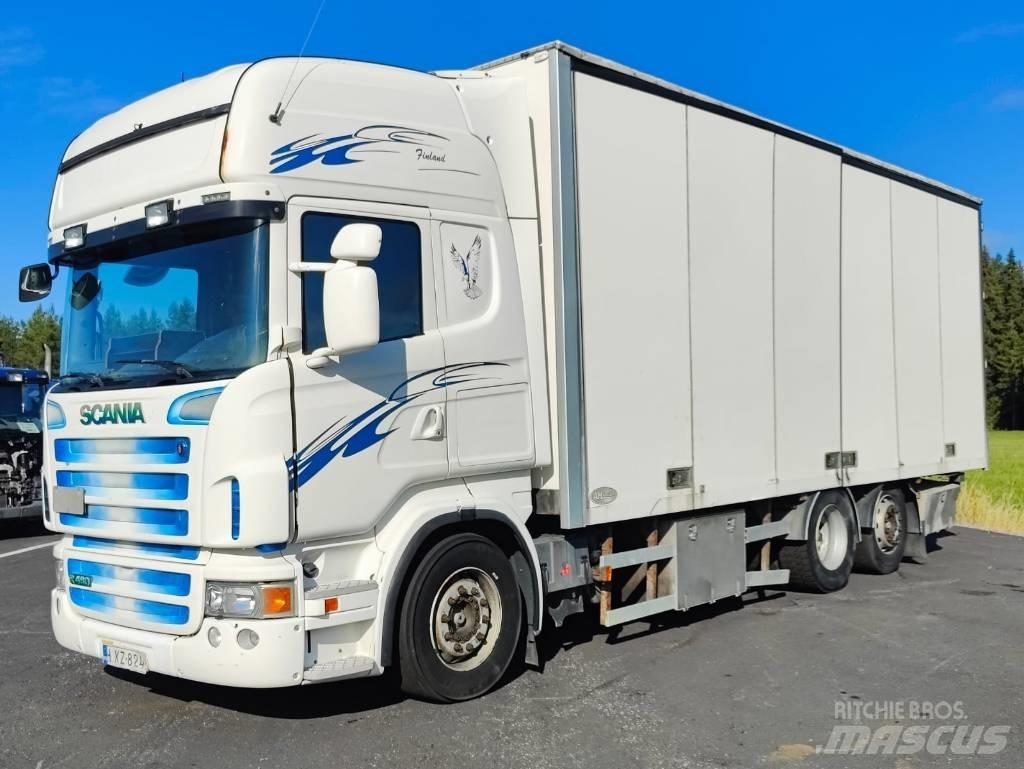 Scania R 480 Kapali kasa kamyonlar