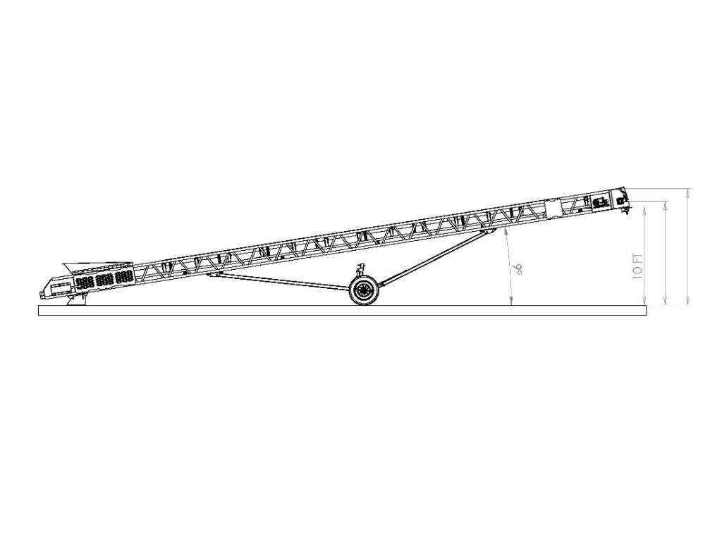  JP 3660 radial Konveyörler
