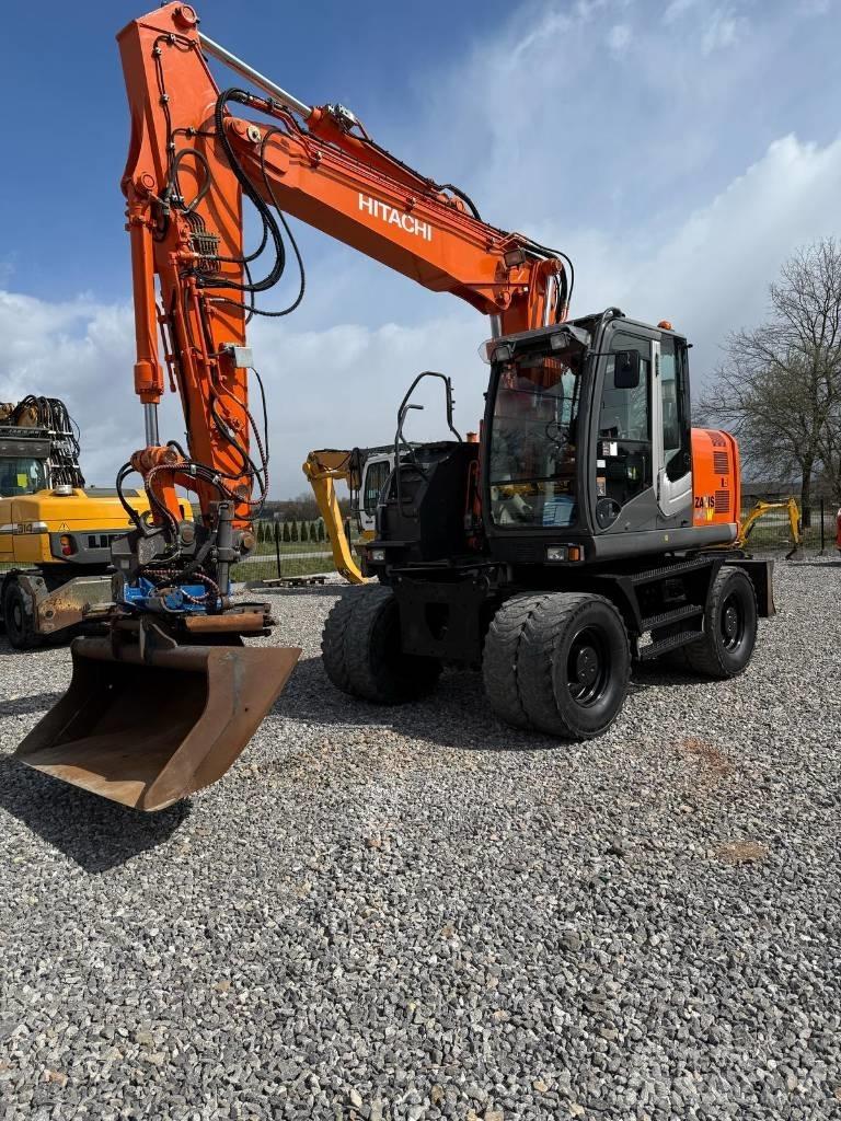 Hitachi ZX 145 W-3 Lastik tekerli ekskavatörler