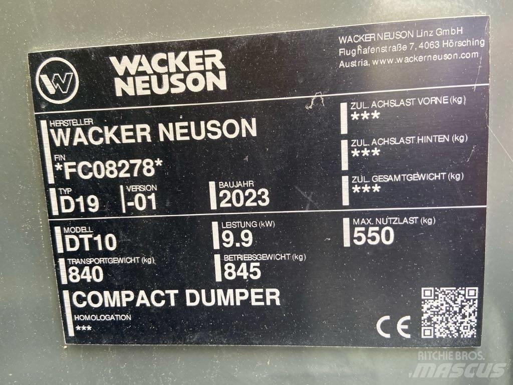 Wacker Neuson DT10 Paletli damperler