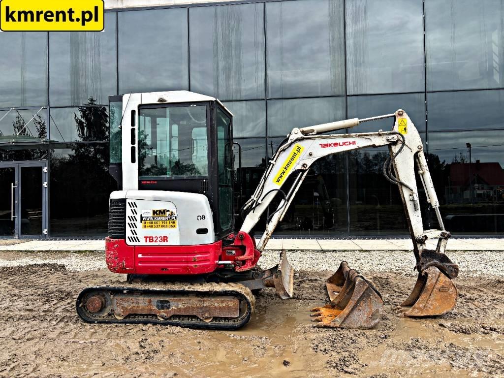 Takeuchi TB 23 Mini ekskavatörler, 7 tona dek
