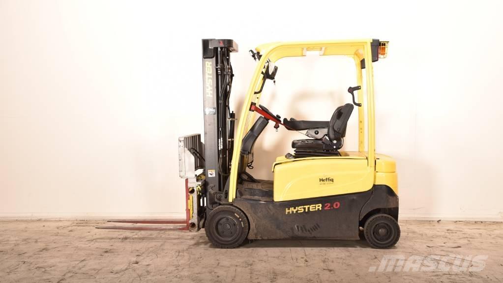 Hyster J 2.0 XN LWB Elektrikli forkliftler