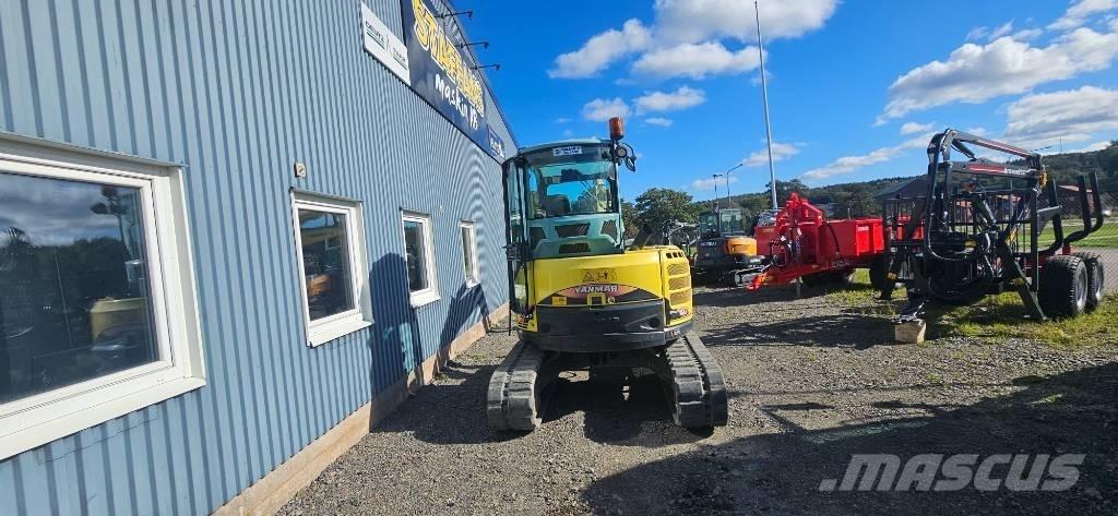 Yanmar Vio 57 Mini ekskavatörler, 7 tona dek