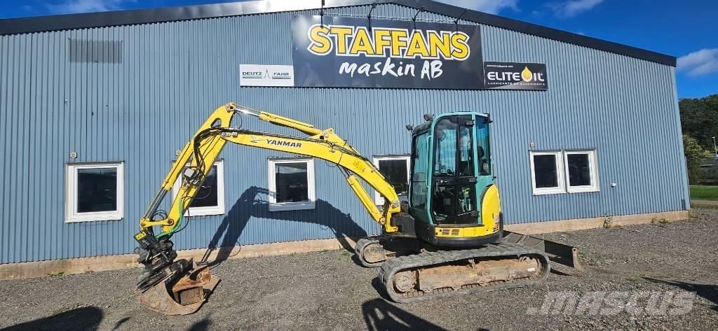 Yanmar Vio 57 Mini ekskavatörler, 7 tona dek