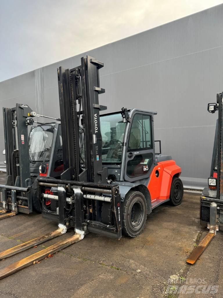 Toyota 8FD80N Dizel forkliftler