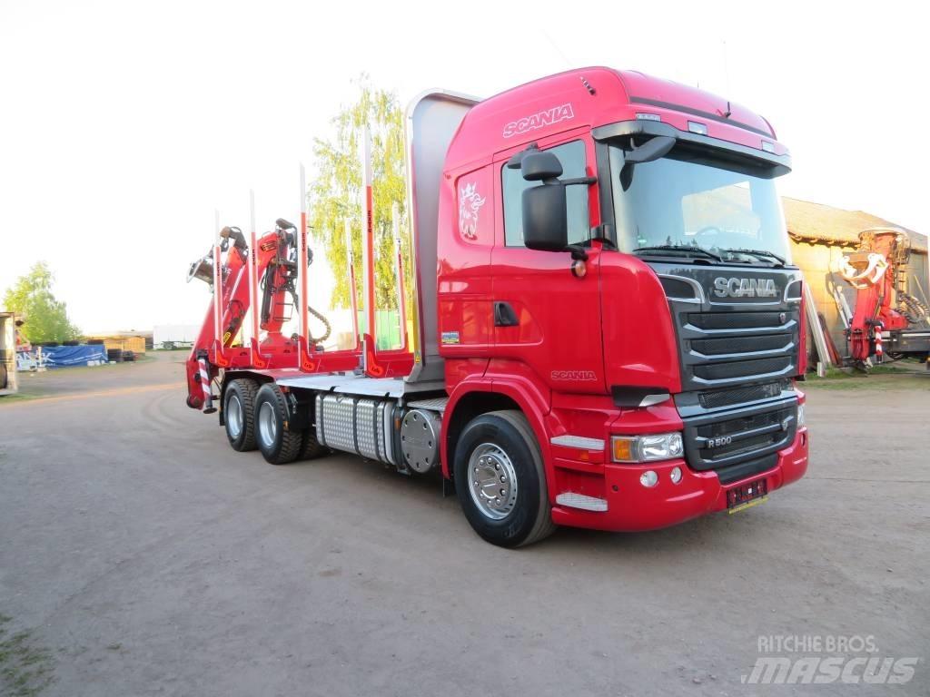 Scania R 500 Tomruk kamyonlari