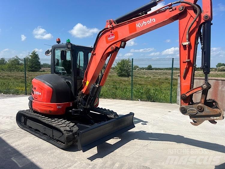 Kubota U55-4 Mini ekskavatörler, 7 tona dek