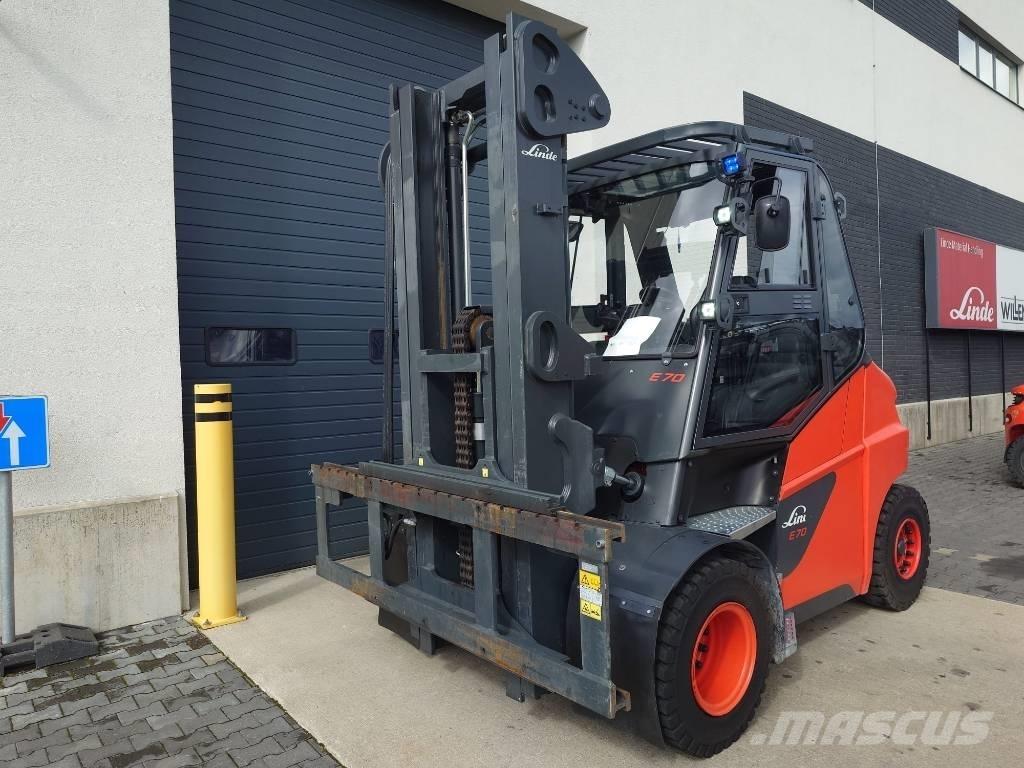 Linde E 70/1279 Elektrikli forkliftler
