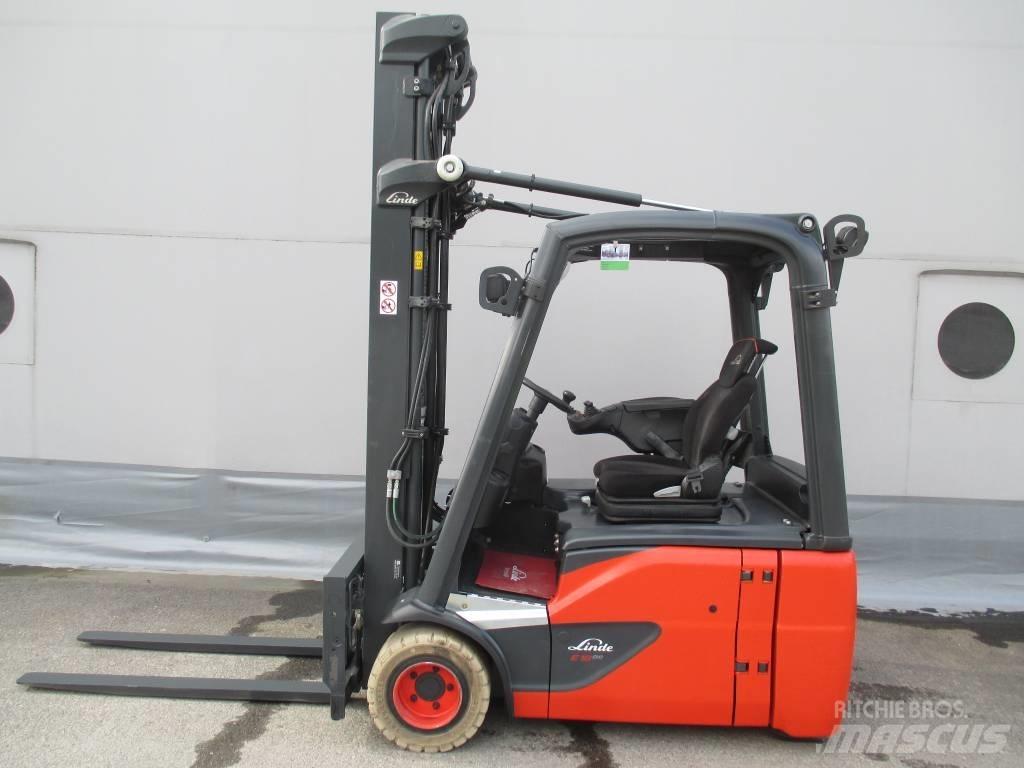 Linde E 18 Elektrikli forkliftler