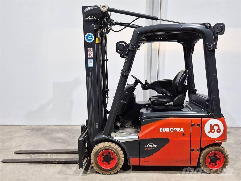 Linde E16P 02 Elektrikli forkliftler