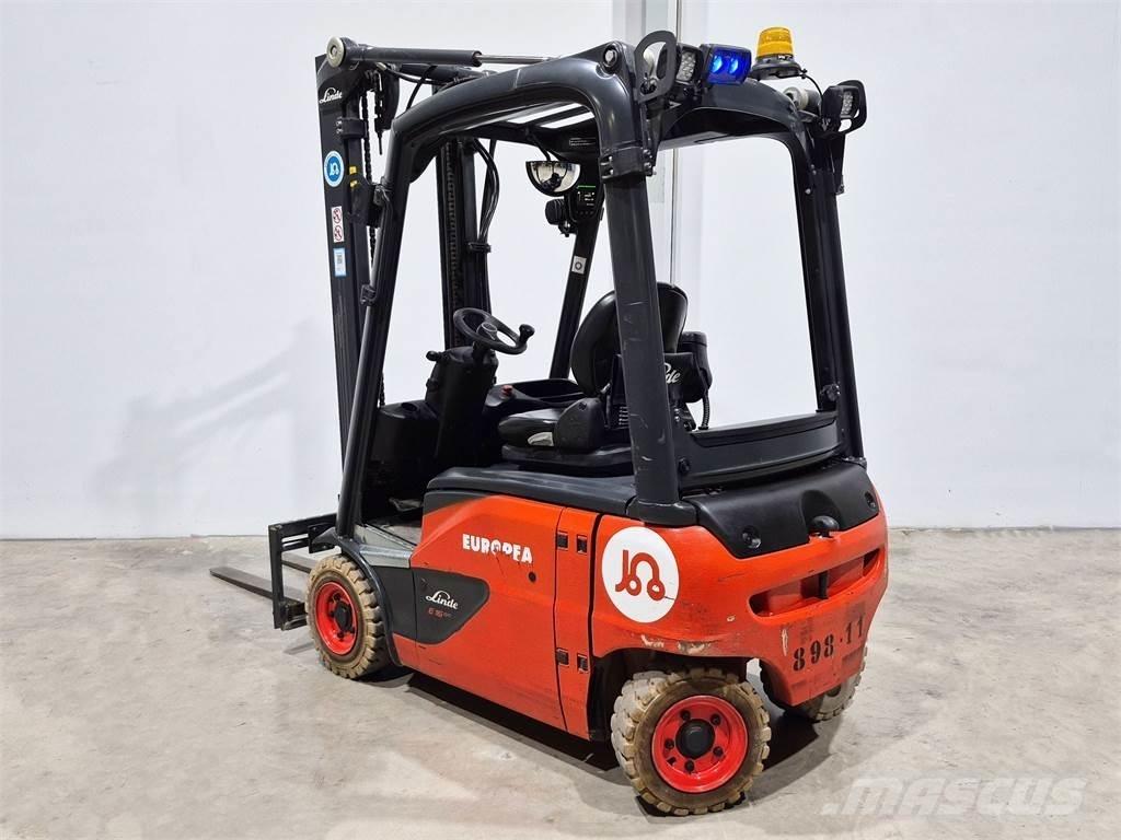 Linde E16P 02 Elektrikli forkliftler