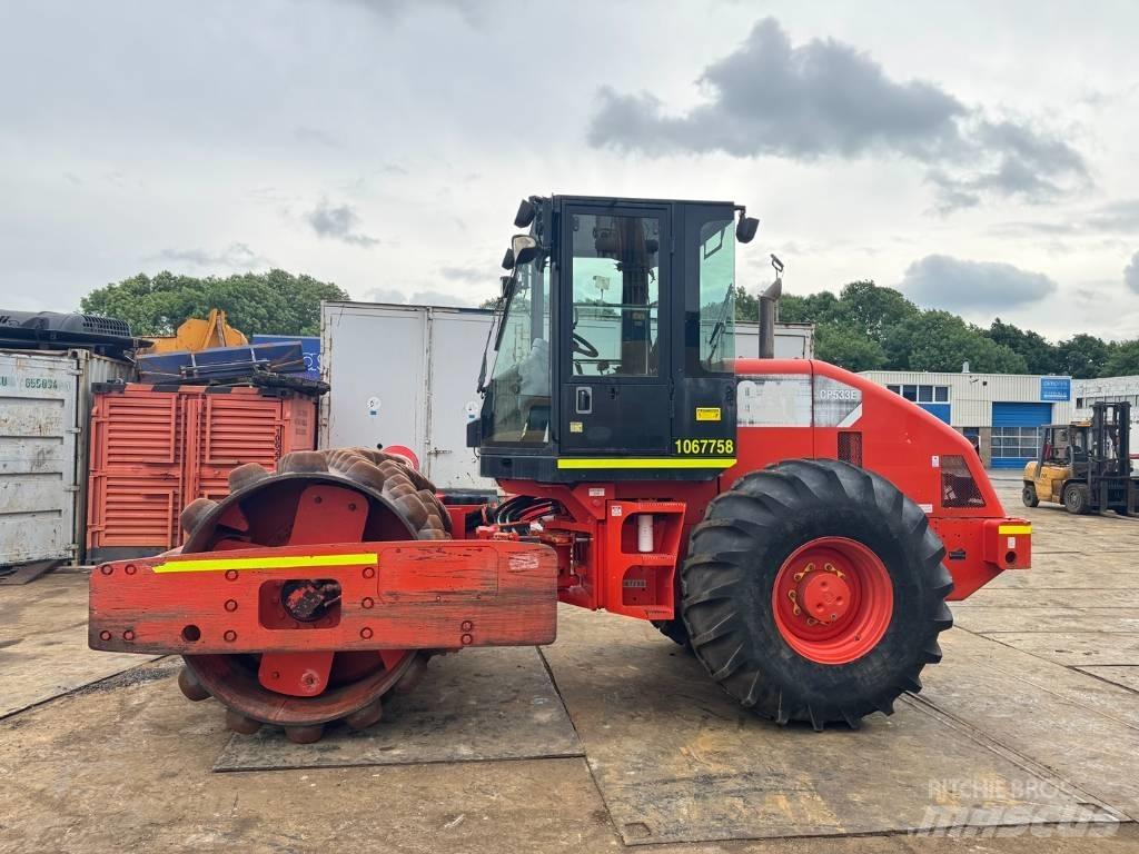 CAT CP 533 E Tek tamburlu silindirler