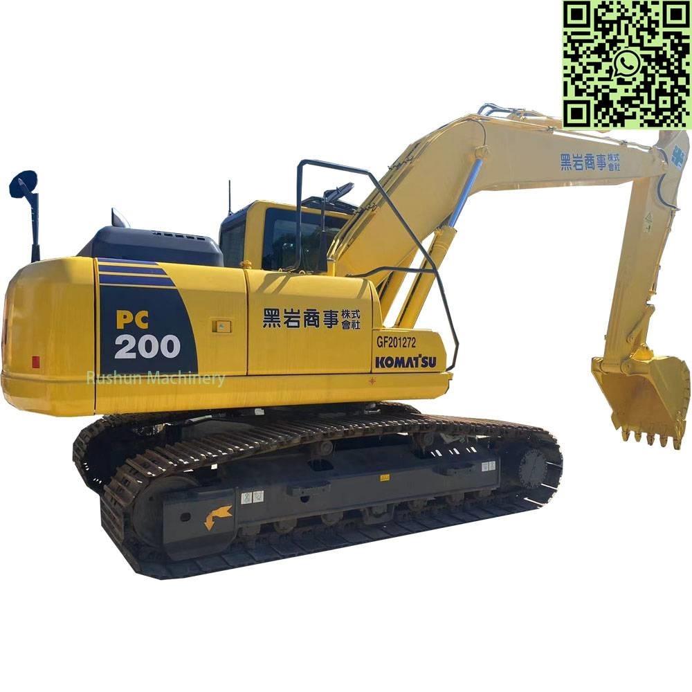 Komatsu PC 200 Paletli ekskavatörler