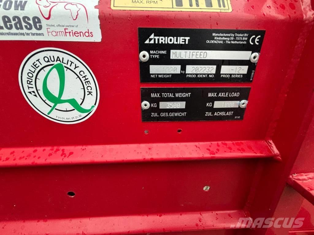 Trioliet MULTIFEED Hayvan besleyiciler