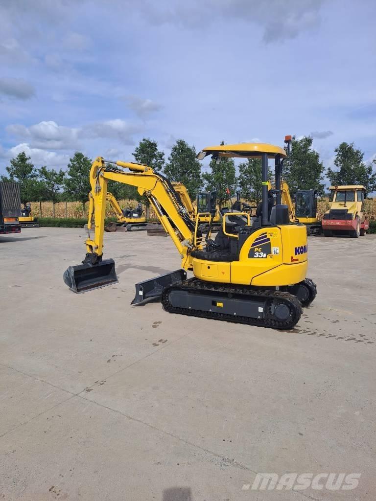 Komatsu PC33E-6 Mini ekskavatörler, 7 tona dek