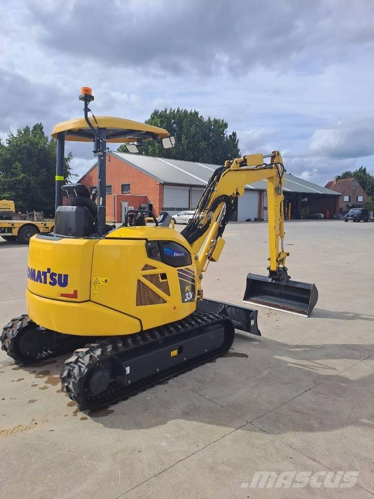 Komatsu PC33E-6 Mini ekskavatörler, 7 tona dek