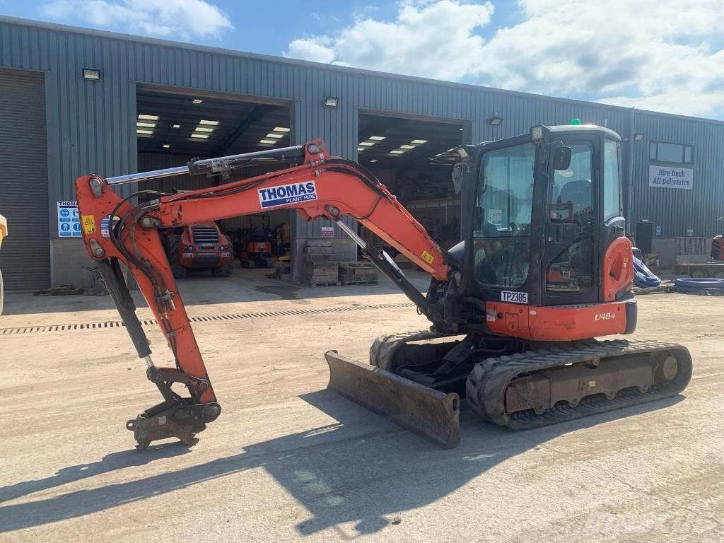 Kubota U 48-4 Mini ekskavatörler, 7 tona dek