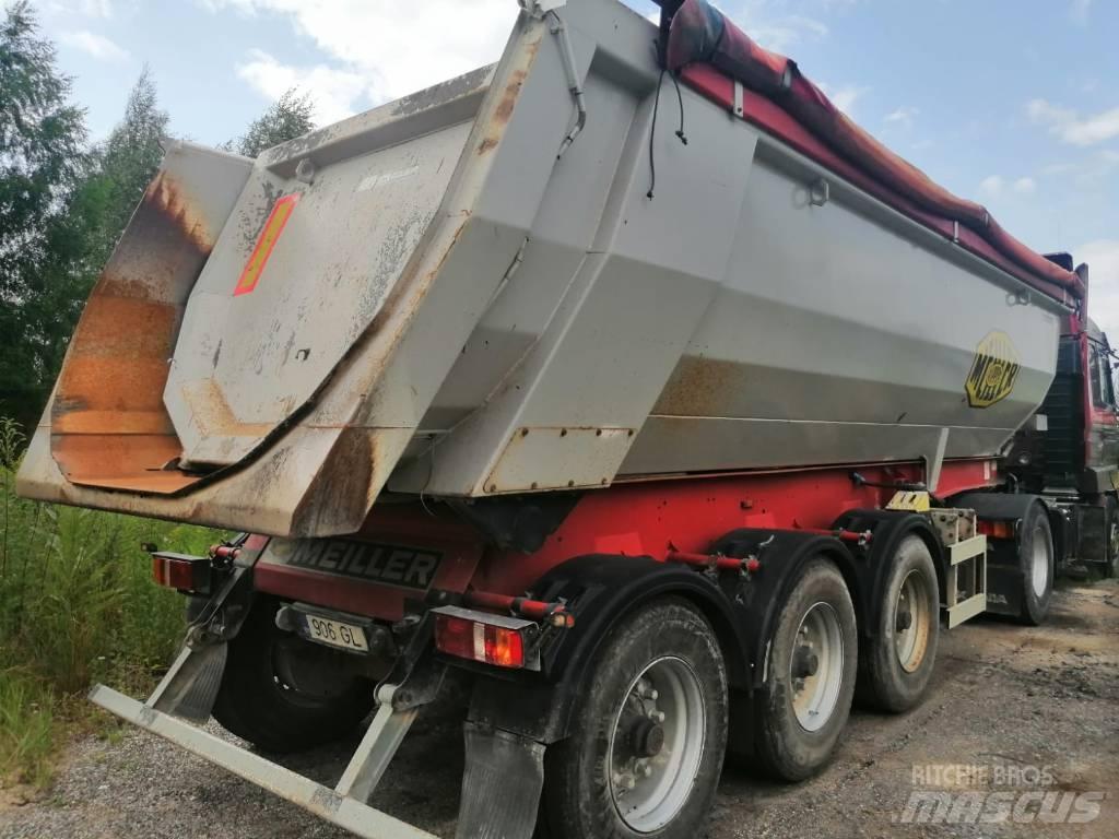 Meiller MHKS 41/3S Damperli çekiciler