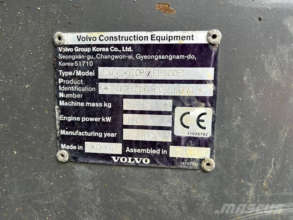 Volvo EC 300 EL Paletli ekskavatörler