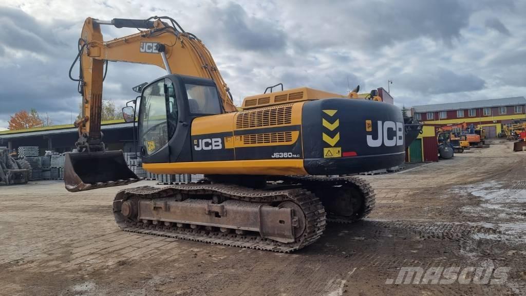 JCB JS 360 NLC Paletli ekskavatörler