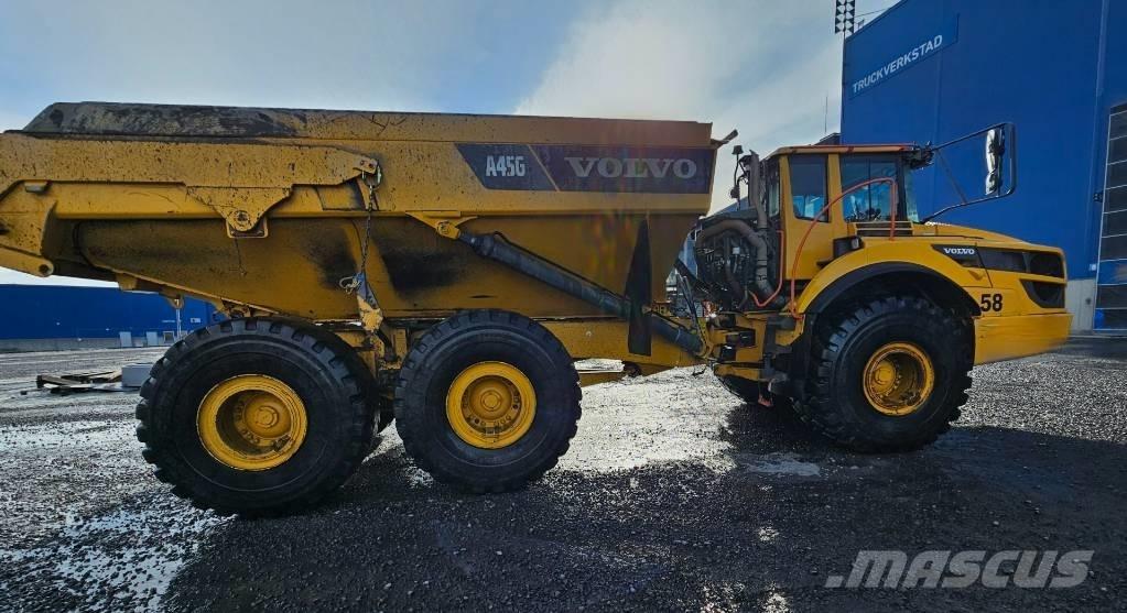 Volvo A 45 G Belden kirma kaya kamyonu