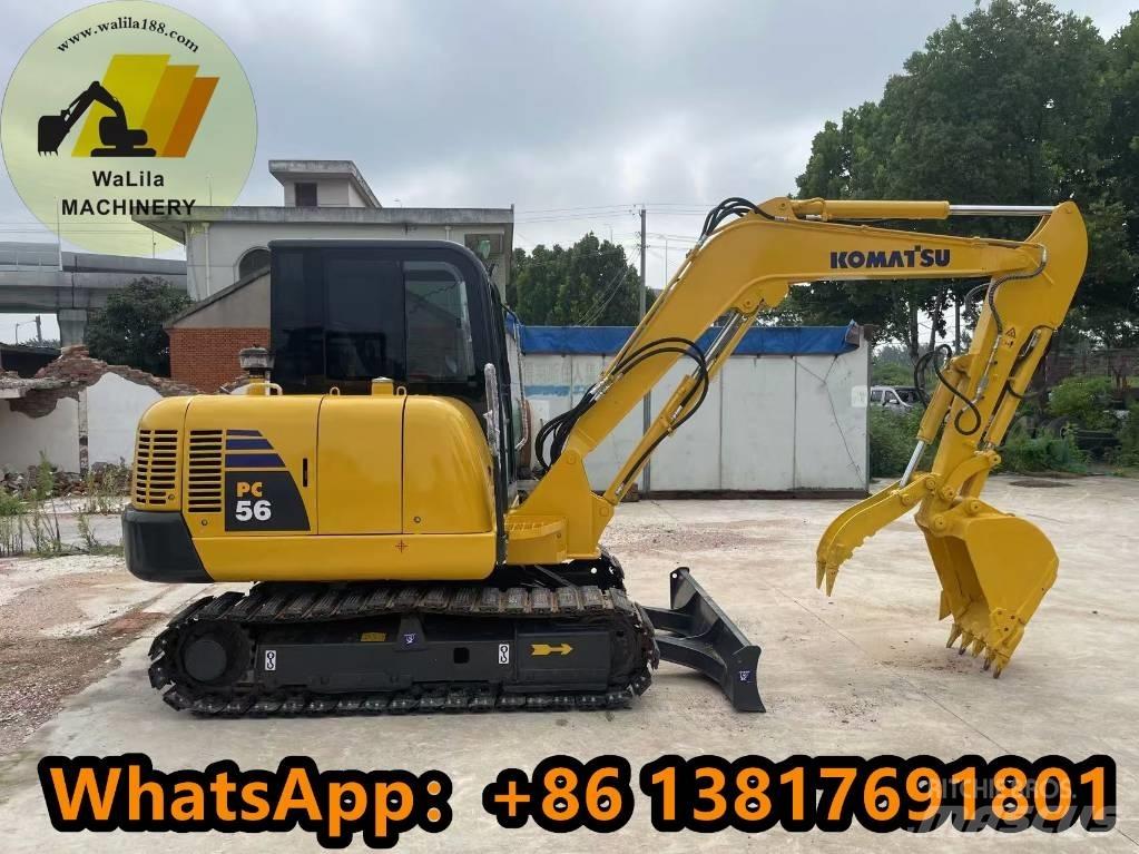 Komatsu PC 56-7 Mini ekskavatörler, 7 tona dek