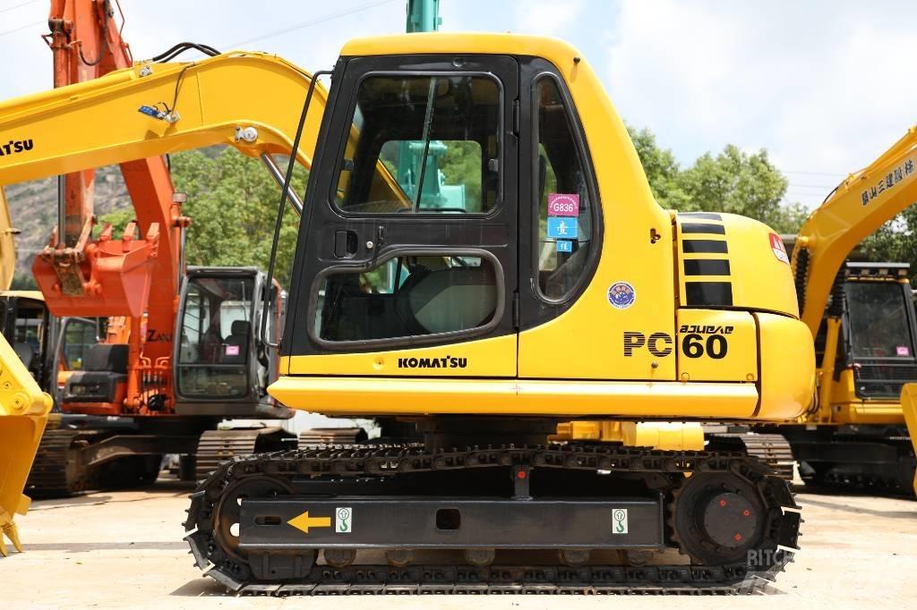 Komatsu PC 60-7 Mini ekskavatörler, 7 tona dek