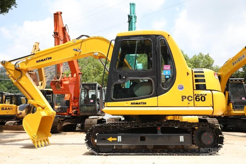 Komatsu PC 60-7 Mini ekskavatörler, 7 tona dek