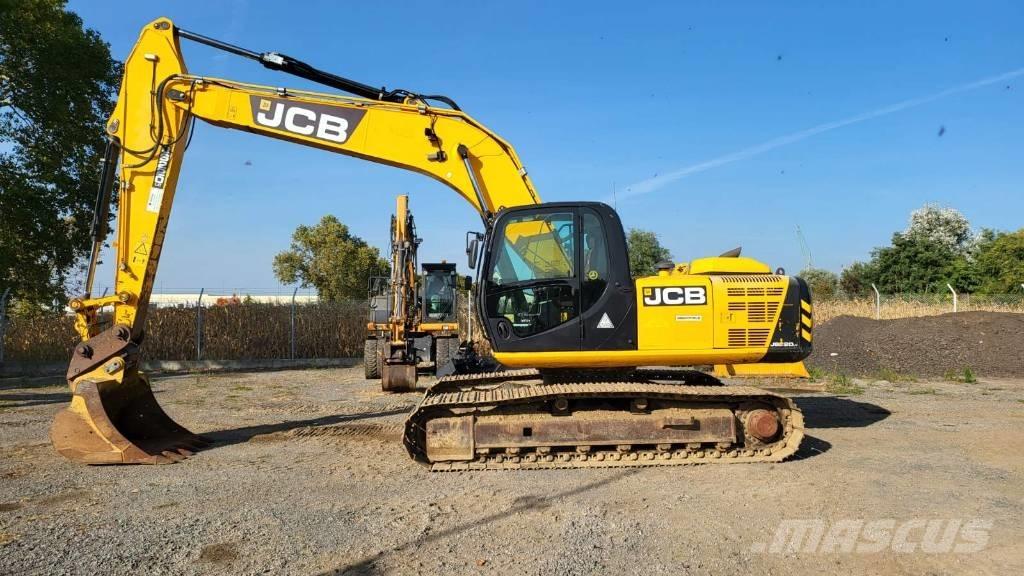 JCB JS 220 LC Paletli ekskavatörler